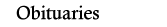 Obituaries